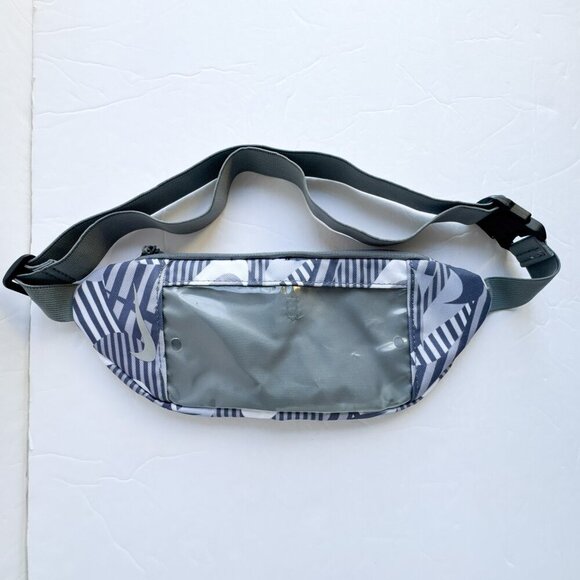 Nike Handbags - Nike Printed Run WaistPack Smoke Adult Unisex Grey/White